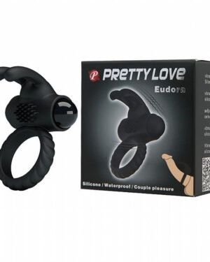 Anel Peniano Eudora Rabbit Com Vibro Pretty Love