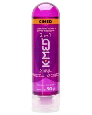 K-Med 2 Em 1 Lubrificante Íntimo 50G Cimed