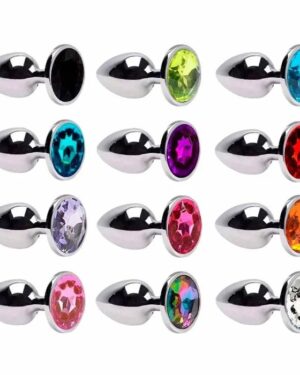 Plug Anal P Pequeno 6,5x2,3 Em Ação Brilhante