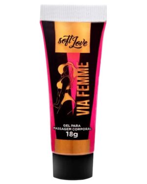 Via Femme Gel Excitante Feminino 15Ml Soft Love