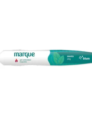 Marque Caneta Gel beijável Esquenta Blum