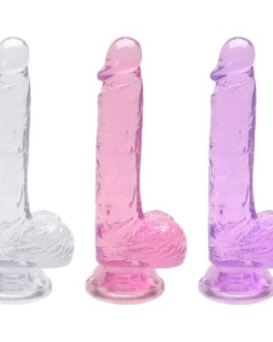 Pênis Escroto Transparente 20,5 X 3,8Cm Sexy Import