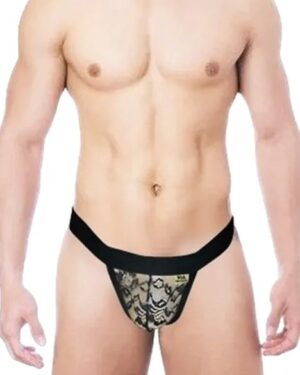 Cueca Jockstrap de Renda 876