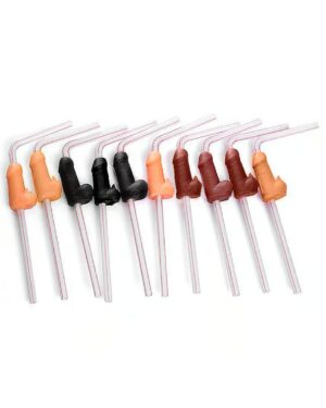 Canudo Para Bebidas Adão e Eva