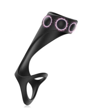 Anel Peniano Sem Vibro Com Perolas Estimuladoras