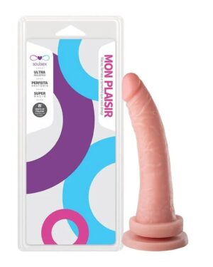 Prótese Macia Realística Com Ventosa 17,5 X 3,5cm Soulsex