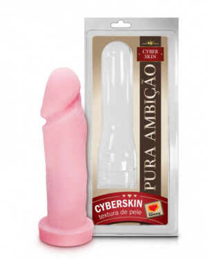 CAPA PENIANA EM CYBERSKIN 16X4,5CM - SEXY FANTASY