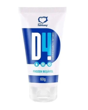 D4 Frozen Lubrificante Beijável 60G Sexy Fantasy