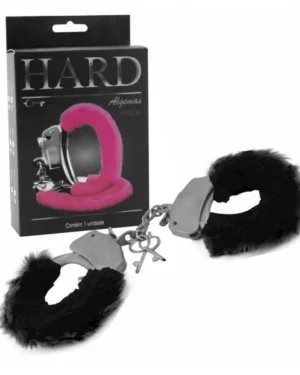Algema De Metal Com Pelúcia Hard