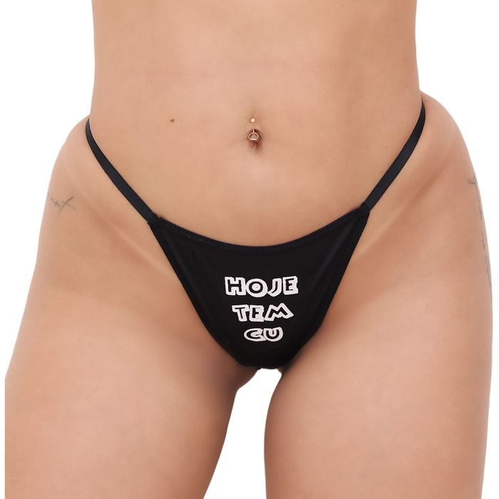 Calcinha Fetiche HOJE TEM CÜ Tallyta Moda