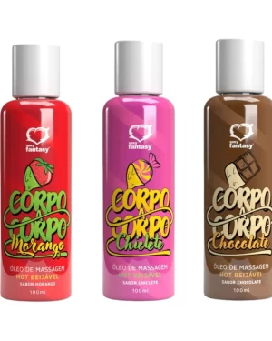 Corpo A Corpo Óleo Hot Beijável 100Ml Sexy Fantasy