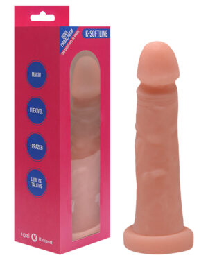 PÊNIS CYBER VERTEBRADO 17,5X3,8CM KGEL