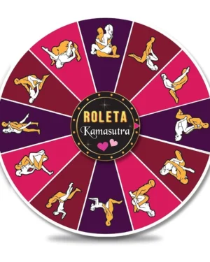 Roleta Kamasutra Jogo Sensual Diversão Cubo