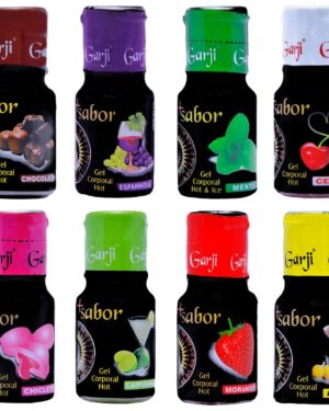 + Sabor Hot Gel Comestível 15Ml Garji
