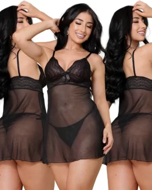 Camisola Poderosa + Calcinhas Fio BO034