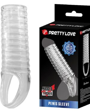 Capa Peniana com Anel para Escroto - 11.2 X 2.4 - Pretty Love