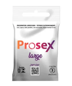 Preservativo Large Prosex Com Unidades
