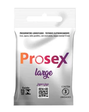 Preservativo Large Prosex Com Unidades