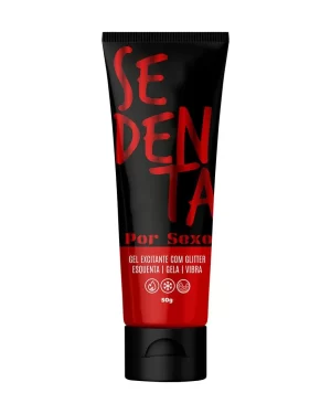 Sedenta Por Sexo Gel Comestível com Glitter 50g Pepper Blend