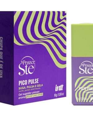 Pico Pulse Uva Verde Gel Sugador Vibra Pulsa 16G Intt