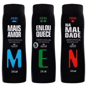 Sabonete Líquido Masculino 200Ml Apinil
