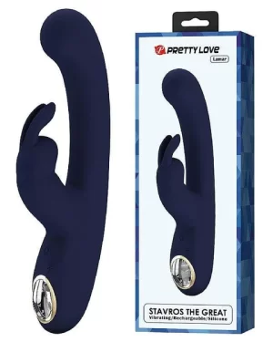 Vibrador de Ponto G e Clitóris com tela LED - Lamar - Pretty Love