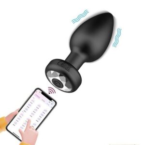 Plug Anal com Vibro - Via APP À Longa Distância - SI 9273