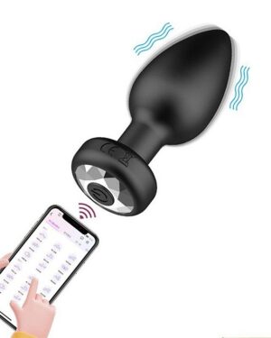 Plug Anal com Vibro - Via APP À Longa Distância - SI 9273