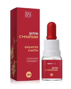 Gotas Chinesas Quente E Frio Beijavel 10Ml Sexy Hot