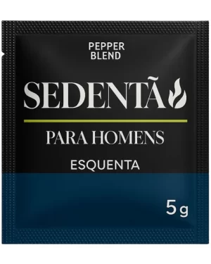 Sedentão Excitante E Vasodilatador Masculino Sachê 5G Pepper Blend