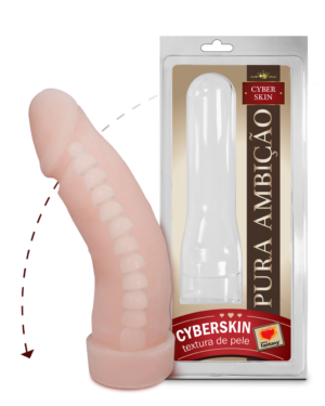 Prótese Em Cyberskin Com Vértebra 16 X 4,5 Cm Sexy Fantasy 200