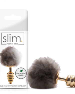 Plug Slim Rabo Pompom - 6,5 X 2,9cm Sexy Fantasy MT046