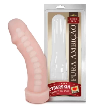 Prótese Em Cyberskin Com Vértebra 18 X 5Cm Sexy Fantasy 201