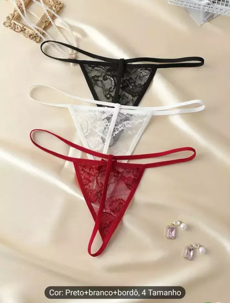 Calcinha de Renda Basica BO