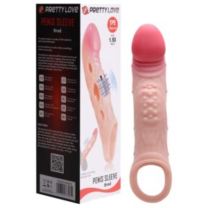 Capa Peniana Com Vibração Brad Pretty Love Vipmix