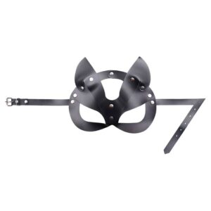 Máscara Sado Gata Raposa Sintética Prazer E Cia