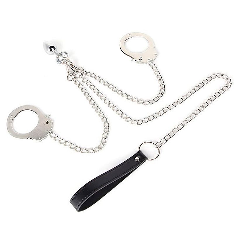 Algema com Plug Anal de Aço com Guia - SI