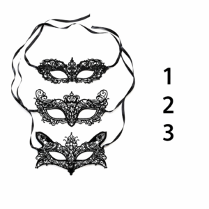 Máscara Em Renda - 50 Tons Em Renda