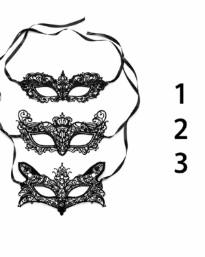 Máscara Em Renda - 50 Tons Em Renda