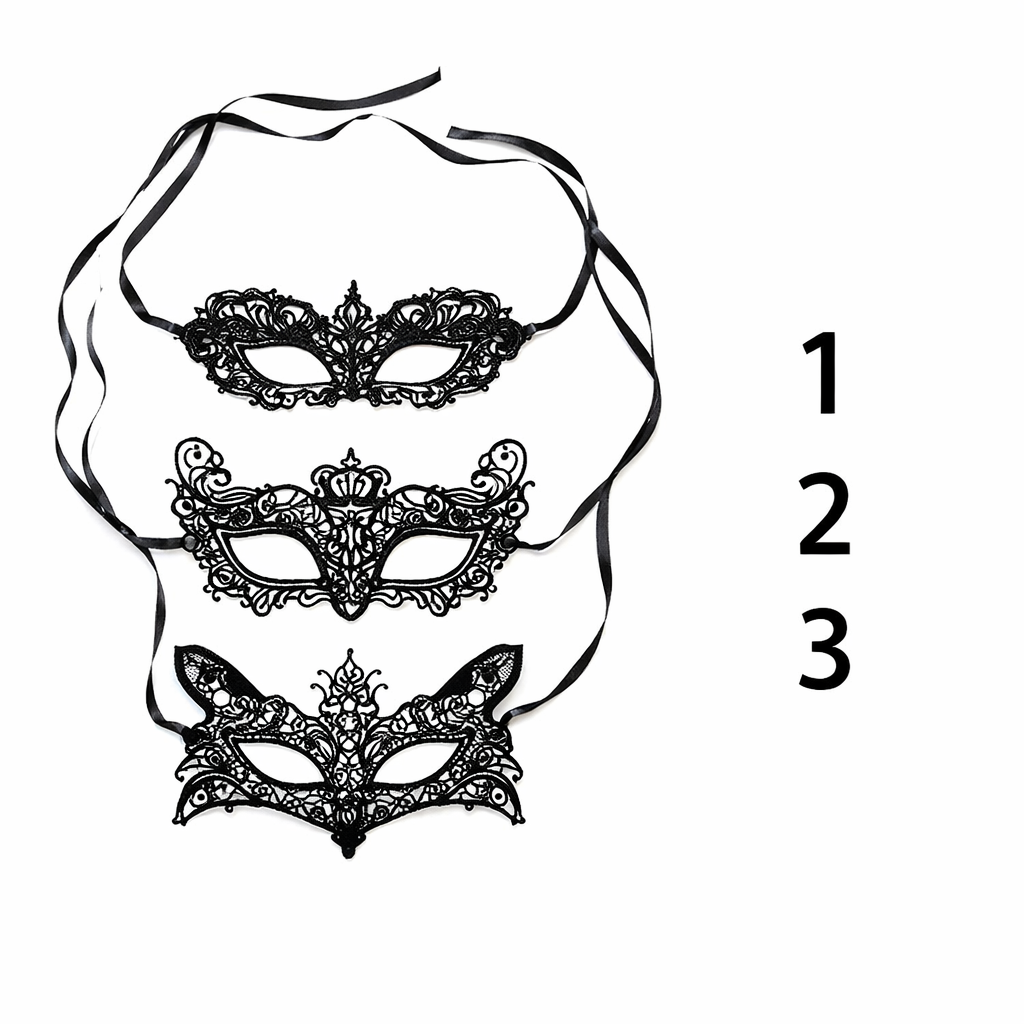 Máscara Em Renda - 50 Tons Em Renda