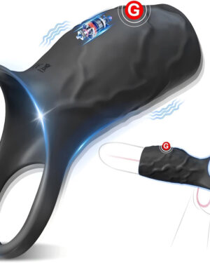 Meia Capa Peniana com 10 modos de vibração - VIPMIX CA087