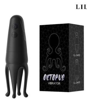 Vibrador Polvo 2 em 1 com 10 modos de vibração - LILO VB206
