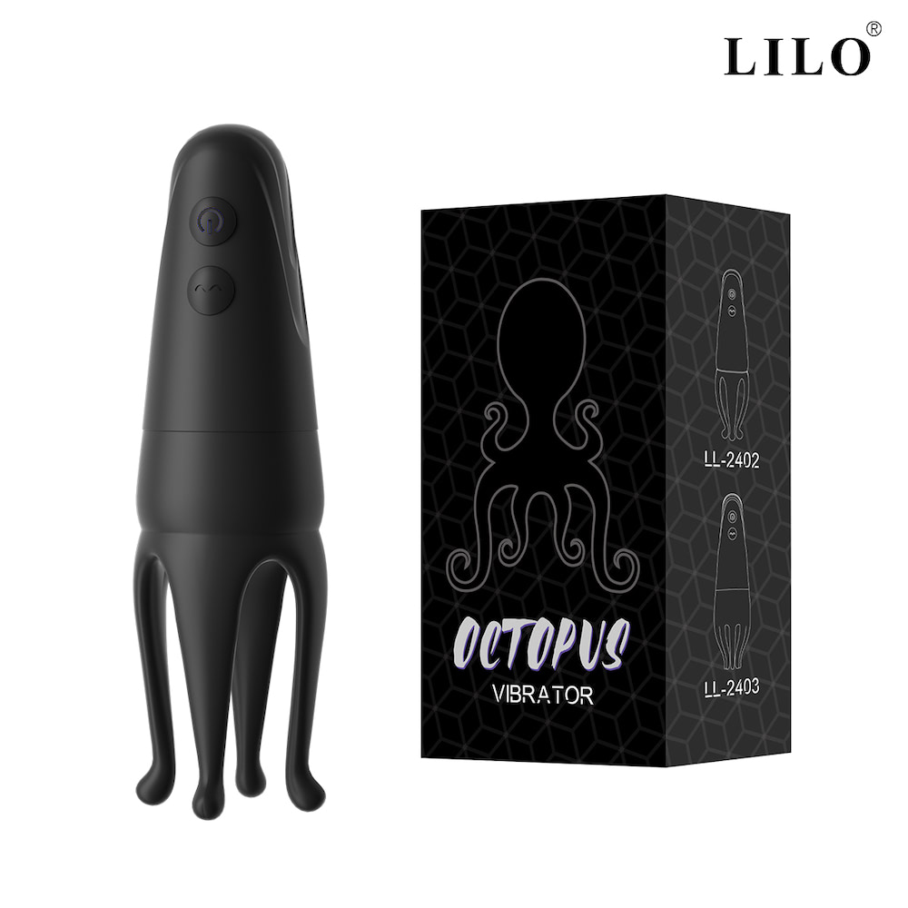 Vibrador Polvo 2 em 1 com 10 modos de vibração - LILO VB206
