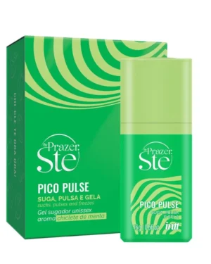 Pico Pulse Chiclete Menta Gel Suga Vibra Pulsa 16G Intt