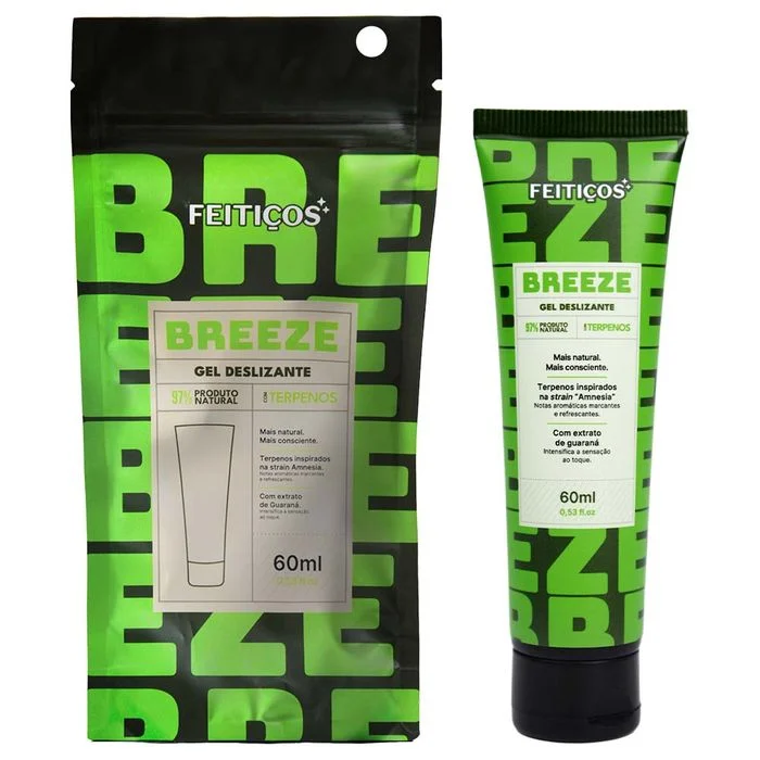Breeze Gel Deslizante Com Terpenos 60Ml Feitiços
