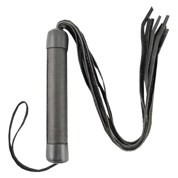 Chicote Preto 8 Tiras 40Cm Pau Brasil 317