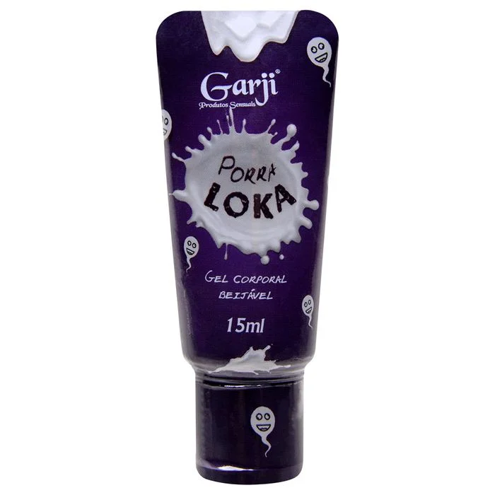 Porra Loka Gel Beijável Esperma 15Ml Garji