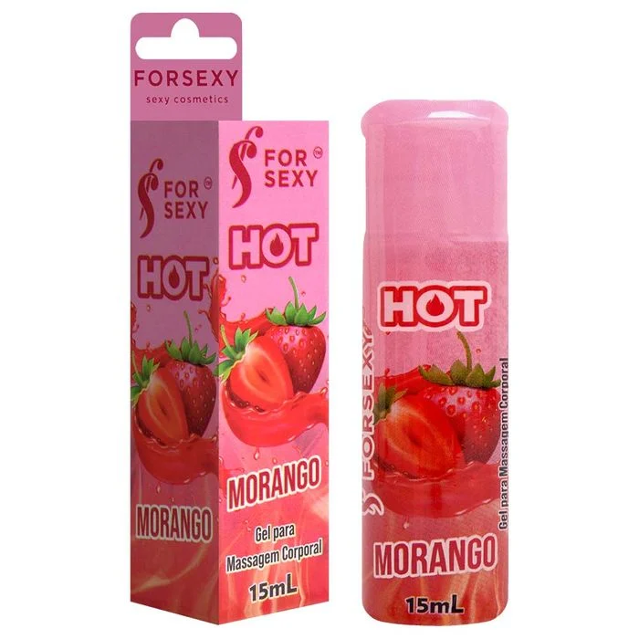 Gel Hot Comestível Para Sexo Oral 15Ml For Sexy