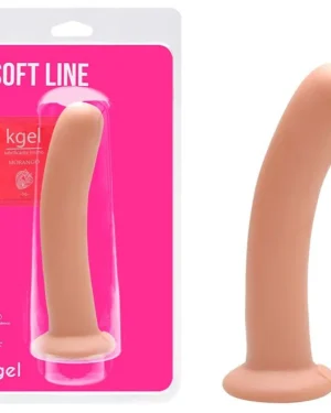 Dildo Ponto G Borracha Maciço 17 X 4cm Kgel