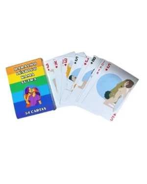 Baralho Lésbico Kama Sutra 54 Cartas